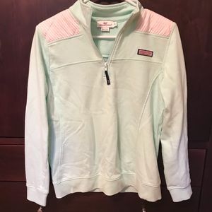 preppy vineyard vines quarter zip!